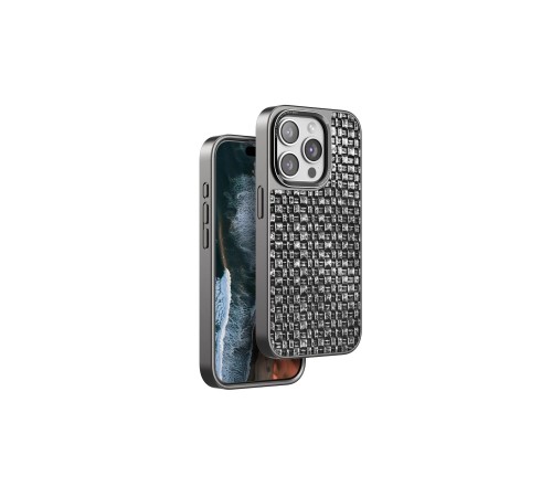 iPhone 15 Pro Brand Kapak - Gümüş iPhone 15 Pro Brand Kapak - Gümüş