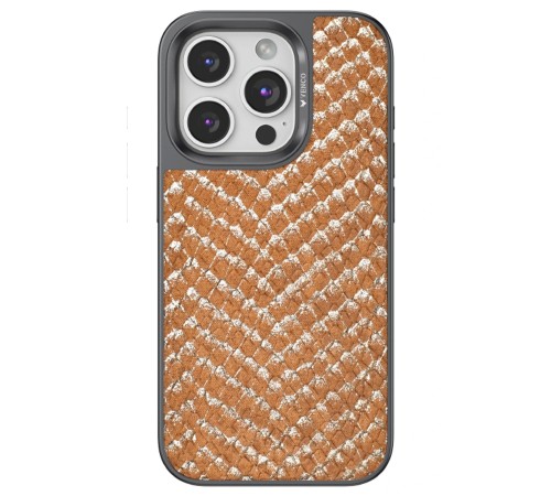 iPhone 14 Pro Viper Kapak - Kahverengi iPhone 14 Pro Viper Kapak - Kahverengi