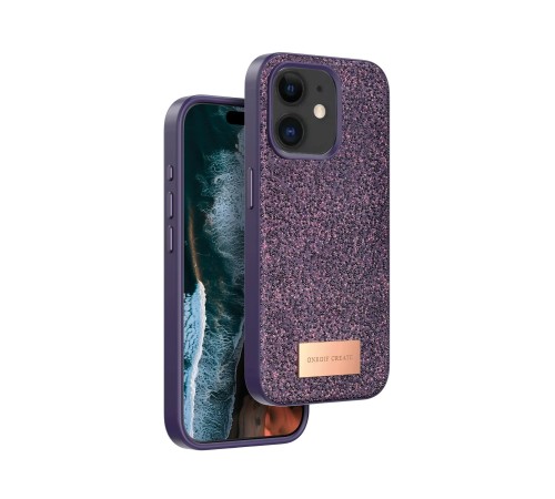 iPhone 11 Bright Simli Kapak - Derin Mor iPhone 11 Bright Simli Kapak - Derin Mor