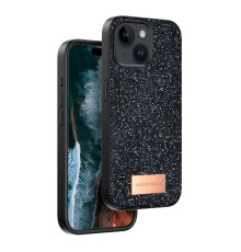 iPhone 14 Bright Simli Kapak - Siyah
