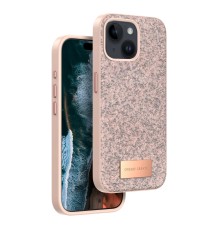 iPhone 14 Bright Simli Kapak - Pembe