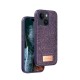 iPhone 14 Bright Simli Kapak - Derin Mor