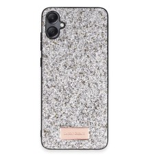 Samsung Galaxy A05 Bright Simli Kapak - Gümüş