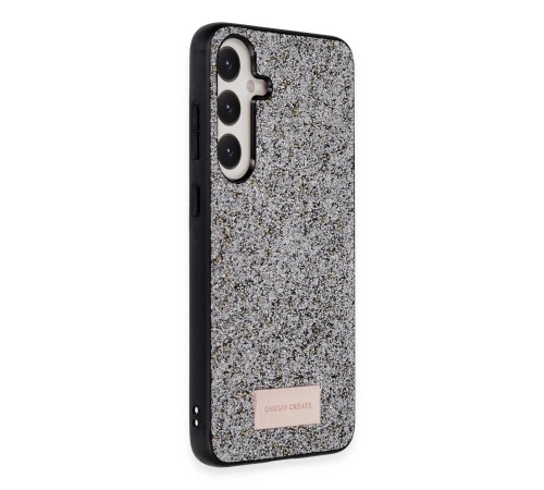 Samsung Galaxy A05S Bright Simli Kapak - Gümüş Samsung Galaxy A05S Bright Simli Kapak - Gümüş