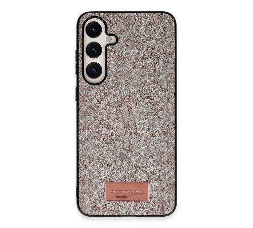 Samsung Galaxy A05S Bright Simli Kapak - Gold Samsung Galaxy A05S Bright Simli Kapak - Gold