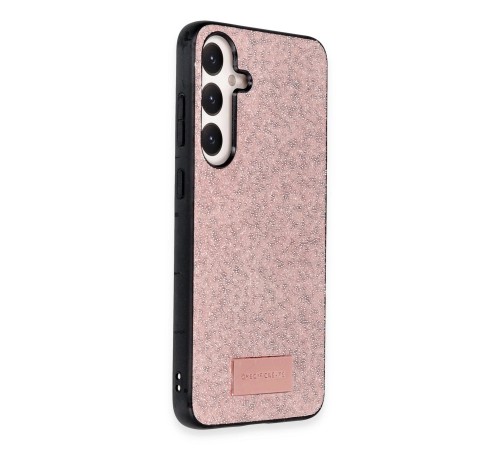 Samsung Galaxy A14 4G Bright Simli Kapak - Pembe Samsung Galaxy A14 4G Bright Simli Kapak - Pembe