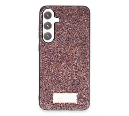 Samsung Galaxy A14 4G Bright Simli Kapak - Derin Mor Samsung Galaxy A14 4G Bright Simli Kapak - Derin Mor