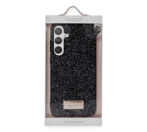 Samsung Galaxy A14 4G Bright Simli Kapak - Derin Mor Samsung Galaxy A14 4G Bright Simli Kapak - Derin Mor