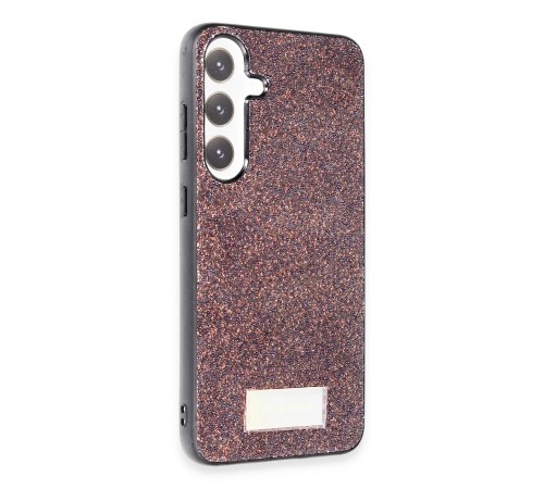 Samsung Galaxy A34 5G Bright Simli Kapak - Derin Mor Samsung Galaxy A34 5G Bright Simli Kapak - Derin Mor
