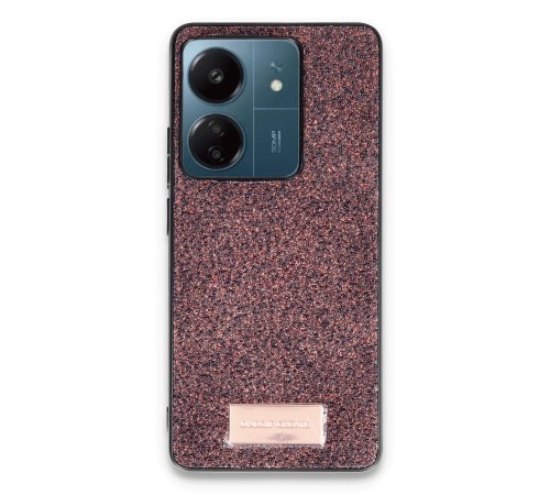 Xiaomi Redmi 13C Bright Simli Kapak - Derin Mor Xiaomi Redmi 13C Bright Simli Kapak - Derin Mor