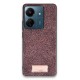Xiaomi Redmi 13C Bright Simli Kapak - Derin Mor