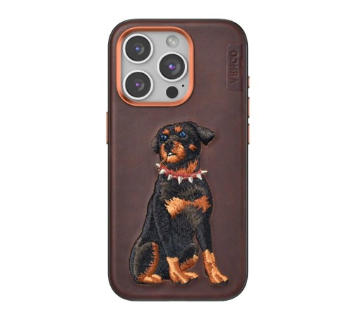 iPhone 14 Pro Max Perma Desenli Kapak - Koyu Kahve iPhone 14 Pro Max Perma Desenli Kapak - Koyu Kahve