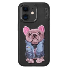iPhone 11 Cute Desenli Kapak - Siyah