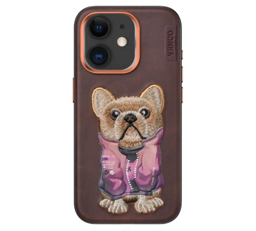 iPhone 11 Cute Desenli Kapak - Koyu Kahve iPhone 11 Cute Desenli Kapak - Koyu Kahve