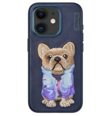 iPhone 11 Cute Desenli Kapak - Lacivert