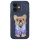 iPhone 11 Cute Desenli Kapak - Lacivert
