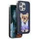 iPhone 15 Pro Cute Desenli Kapak - Lacivert