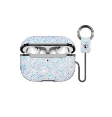 Airpods Pro 2 (2.nesil) Bright Simli Airpods Kapak - Gümüş