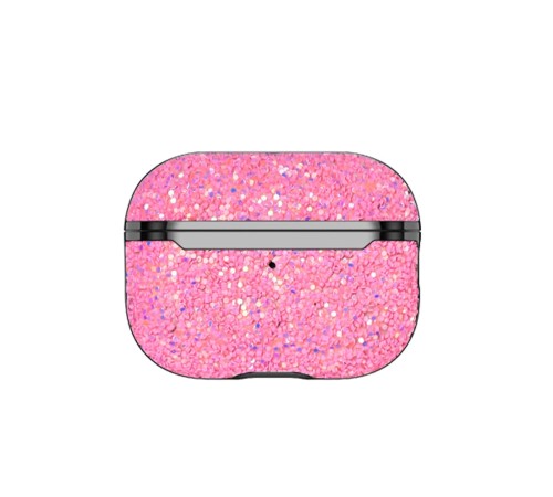 Airpods Pro 2 (2.nesil) Bright Simli Airpods Kapak - Pembe Airpods Pro 2 (2.nesil) Bright Simli Airpods Kapak - Pembe