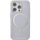 iPhone 15 Pro Max Puskas Magsafe Kapak - Titan Gri