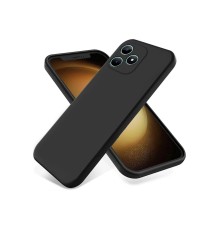 Realme Note 50 4G Kılıf First Silikon - Siyah