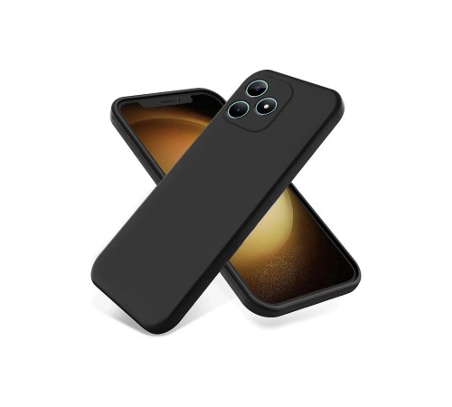Realme Note 50 4G Kılıf First Silikon - Siyah Realme Note 50 4G Kılıf First Silikon - Siyah
