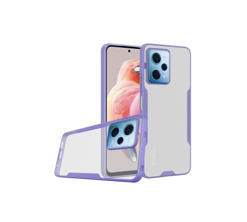 Xiaomi Redmi Note 12 5G Kılıf Platin Silikon - Lila Xiaomi Redmi Note 12 5G Kılıf Platin Silikon - Lila