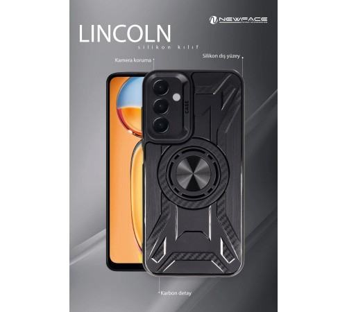 Samsung Galaxy A05 Kılıf Lincoln Silikon - Siyah Samsung Galaxy A05 Kılıf Lincoln Silikon - Siyah