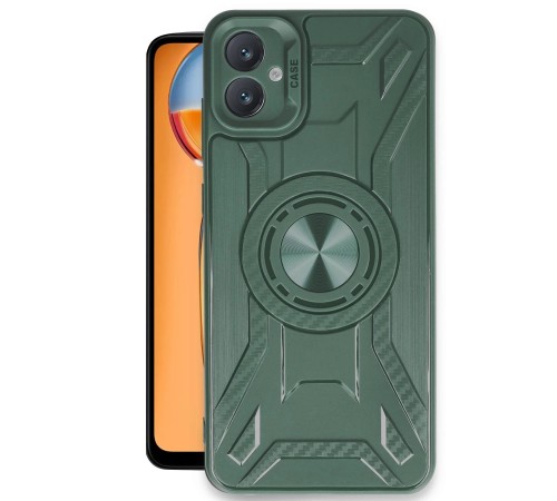 Samsung Galaxy A05 Kılıf Lincoln Silikon - Koyu Yeşil Samsung Galaxy A05 Kılıf Lincoln Silikon - Koyu Yeşil