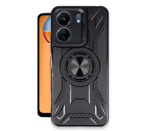 Xiaomi Redmi 13C Kılıf Lincoln Silikon - Siyah