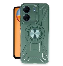 Xiaomi Redmi 13C Kılıf Lincoln Silikon - Koyu Yeşil