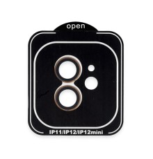 iPhone 11 PVD Metal Kamera Lens - Turuncu