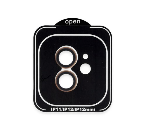 iPhone 11 PVD Metal Kamera Lens - Turuncu iPhone 11 PVD Metal Kamera Lens - Turuncu