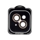 iPhone 14 PVD Metal Kamera Lens - Turuncu