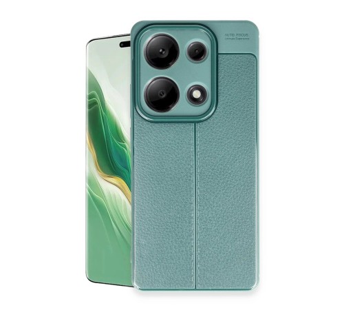 Xiaomi Redmi Note 13 Pro 4G Kılıf Auto Focus Kapak - Koyu Yeşil Xiaomi Redmi Note 13 Pro 4G Kılıf Auto Focus Kapak - Koyu Yeşil