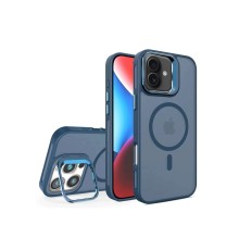 iPhone 16 Plus Flet Lens Magsafe Kapak - Lacivert