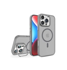iPhone 16 Pro Flet Lens Magsafe Kapak - Gri
