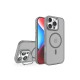 iPhone 16 Pro Flet Lens Magsafe Kapak - Gri
