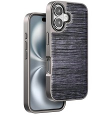 iPhone 16 Wave Kapak - Derin Mor