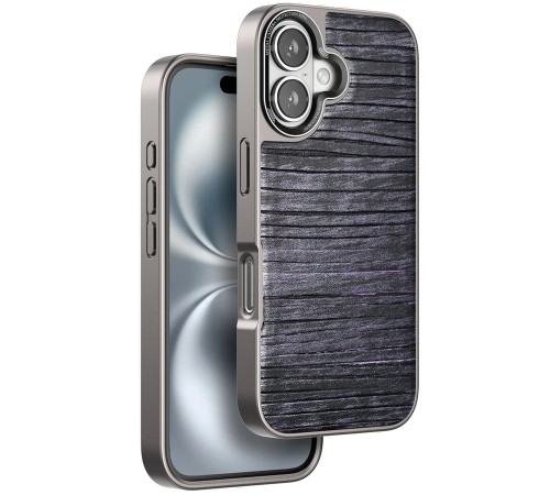 iPhone 16 Wave Kapak - Derin Mor iPhone 16 Wave Kapak - Derin Mor