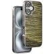 iPhone 16 Wave Kapak - Koyu Kahve