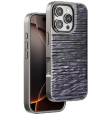 iPhone 16 Pro Wave Kapak - Derin Mor