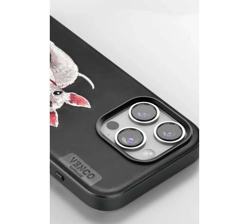 iPhone 16 Perma Desenli Kapak - Kahverengi iPhone 16 Perma Desenli Kapak - Kahverengi