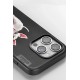 iPhone 16 Perma Desenli Kapak - Kahverengi