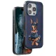 iPhone 16 Pro Perma Desenli Kapak - Lacivert