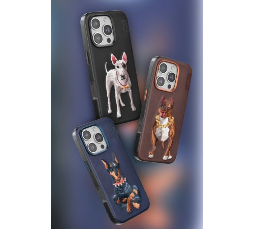 iPhone 16 Pro Perma Desenli Kapak - Lacivert iPhone 16 Pro Perma Desenli Kapak - Lacivert