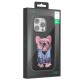 iPhone 16 Pro Cute Desenli Kapak - Kahverengi
