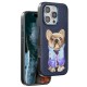 iPhone 16 Pro Cute Desenli Kapak - Lacivert