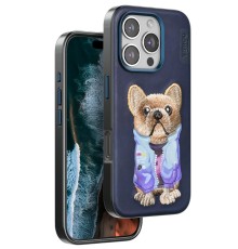 iPhone 16 Pro Max Cute Desenli Kapak - Lacivert