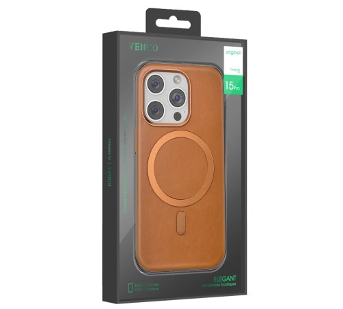 iPhone 16 Puskas Magsafe Kapak - Açık Kahve iPhone 16 Puskas Magsafe Kapak - Açık Kahve